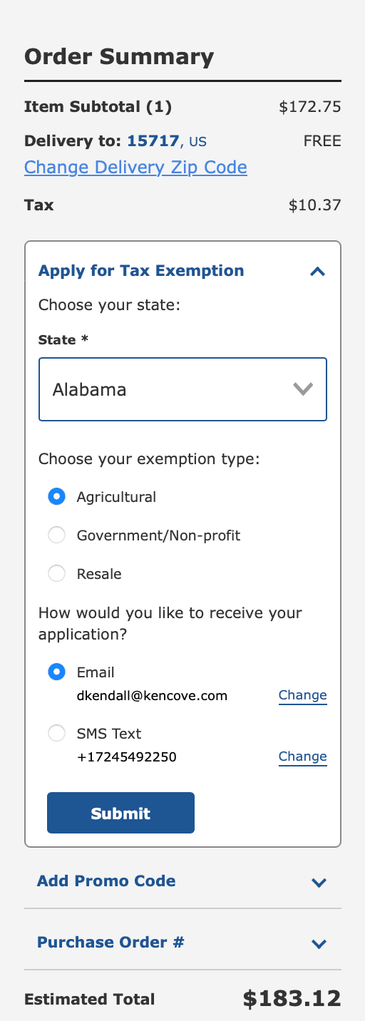 sales tax exemptoin